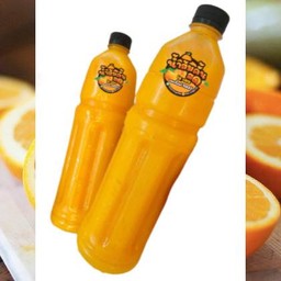โปรโมชั่น!! น้ำส้มคั้นสด 2 ขวด (ขนาด 1000 ml)