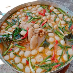 น้ำยากะทิไก่(ข้อไก่)