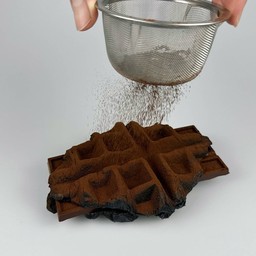 Chocolate bar croffle (Home made chocolate bar)