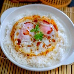 ข้าวไข่ดาวแฝด