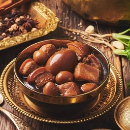 ไข่พะโล้สองสหายแบบไทย