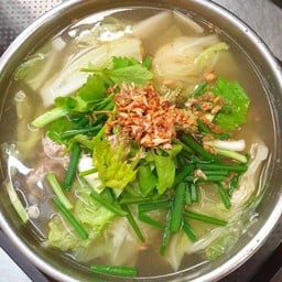 ต้มจืดเต้าหู้หมูสับผักกาดขาว