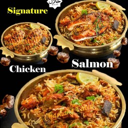 3สหาย ข้าวบริยานีเนื้อ+ไก่+ปลา 3กล่อง (พรีเมียม)