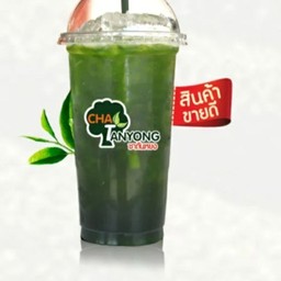 ชาเขียวดำเย็น (ชาเขียวโออิชิ) ไม่ใส่นม