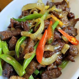 ข้าว+เนื้อทอดขมิ้น(Rozali restaurant seafood halal)