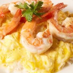 ข่าวราดไข่ข้นกุ้ง