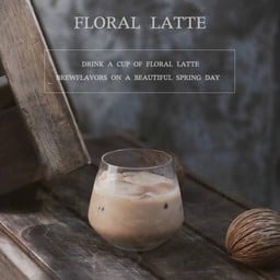 Floral Latte