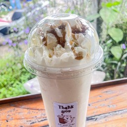 นมสดปั่นคาราเมลวิปครีม