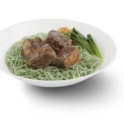 บะหมี่หยกเนื้อเปื่อยฮ่องกง