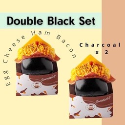 Double Black Sandwich Set