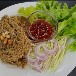 ยำปลาดุกฟู