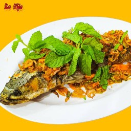 ปลาช่อนลุยสวน