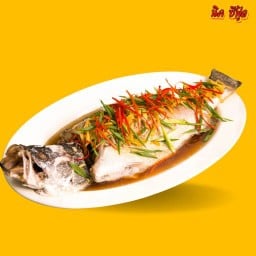 ปลากะพงนึ่งซีอิ๊ว