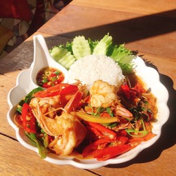 ข้าวผัดฉ่ากุ้ง