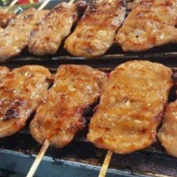 หมูปิ้งนมสด