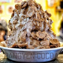 ปังเย็นโอวันตินภูเขาไฟ+โกโก้ครั้น