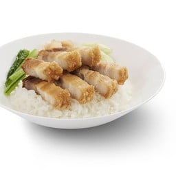 ข้าวหมูกรอบ
