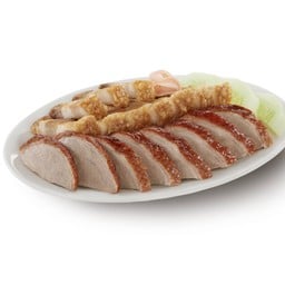 เป็ดย่าง+หมูกรอบจานเล็ก