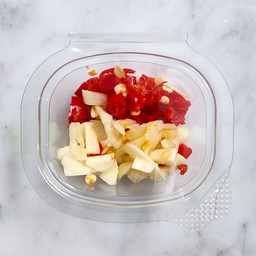 พริกกระเทียม - พรีเมี่ยม หั่น ชิ้น อย่างดี 1 กระปุกเล็ก ( แนะนำ )