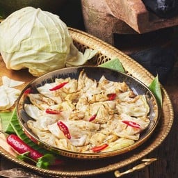 กะหล่ำปลีทอดน้ำปลา