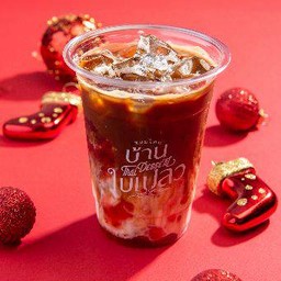 [C7] Iced Strawberry Coffee Latte