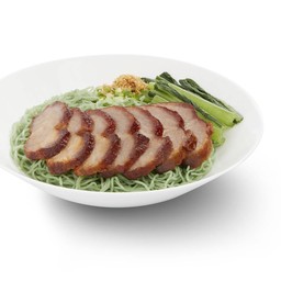 บะหมี่หยกหมูแดงฮ่องกง