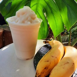 กล้วยหอมนมสดปั่น