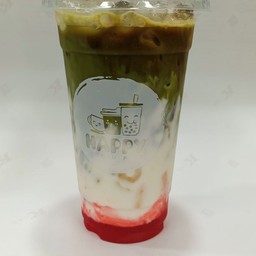 สตอเบอรี่มัจฉะลาเต้