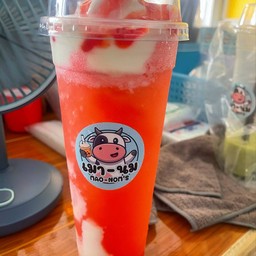 สตอร์เบอร์รี่โยเกิร์ต(ปั่น)