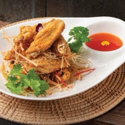 ไก่ตะเกียบทอดตะไคร้