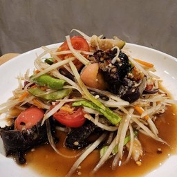 ส้มตำปูหอยดอง
