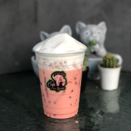 ชากุหลาบนมสด