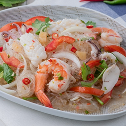 ยำวุ้นเส้นทะเล