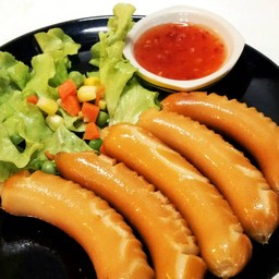 ไส้กรอกทอด