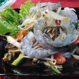 ตำป่ากุ้งสด