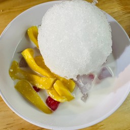 ทับทิมกรอบขนุนวุ้นมะพร้าว(น้ำกะทิสด)