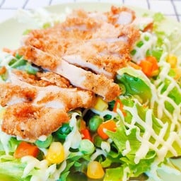 สลัดไก่ย่าง