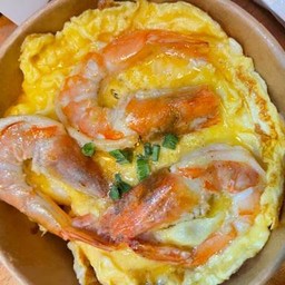 ข้าวไข่ข้นกุ้ง