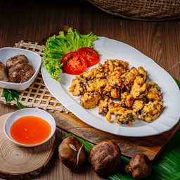 เห็ดหอมสดคั่ว