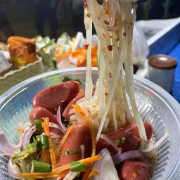 ยำเส้นเล็ก  ทะเล