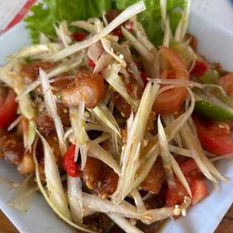 ตำหมูกรอบ