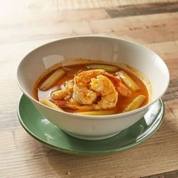 แกงส้มไหลบัวกุ้ง