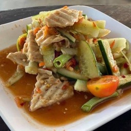 ตำแตงหมูยอ
