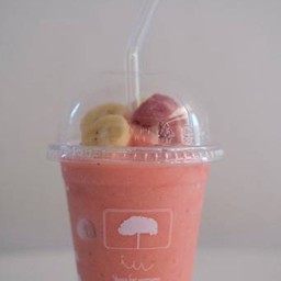 strawberry banana smoothie