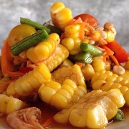 ตำข้าวโพด.