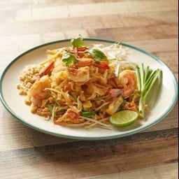 ผัดไทยกุ้งสด