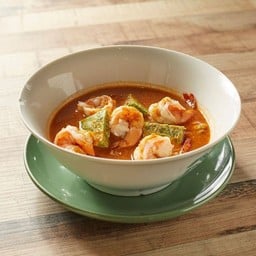 แกงส้มชะอมไข่