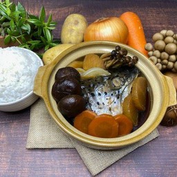 หัวปลาแซลมอนต้มซี้อิ้ว