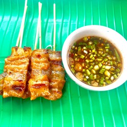 หมูปิ้งโบราณ ชุด 5 ไม้