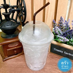 น้ำแข็งเปล่า ( แก้วโอ่ง )